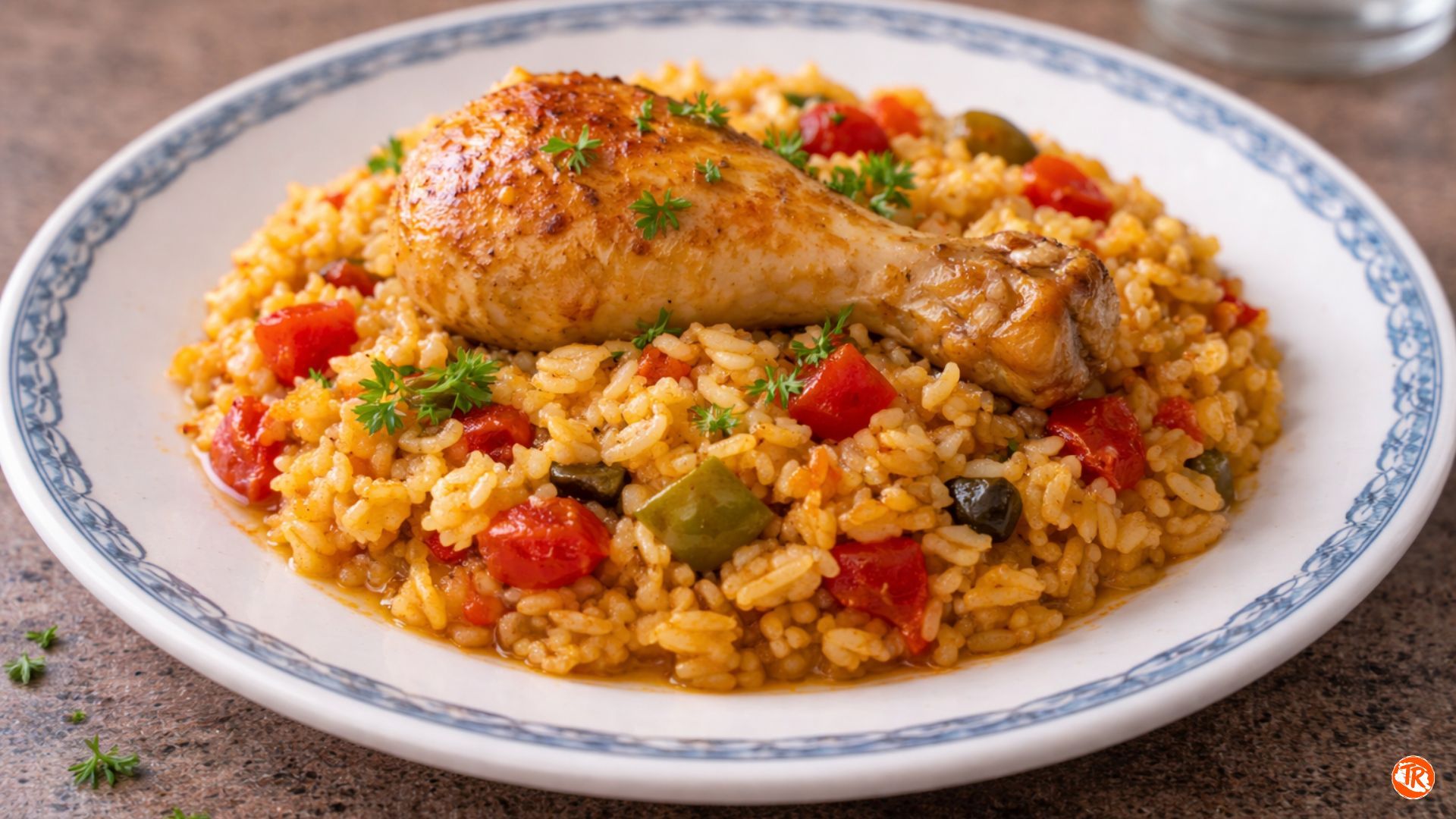 ARROZ CON MUSLOS DE POLLO