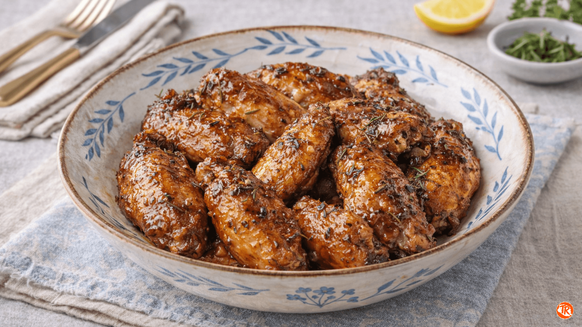 ALITAS DE POLLO EN FREIDORA DE AIRE SIN ACEITE