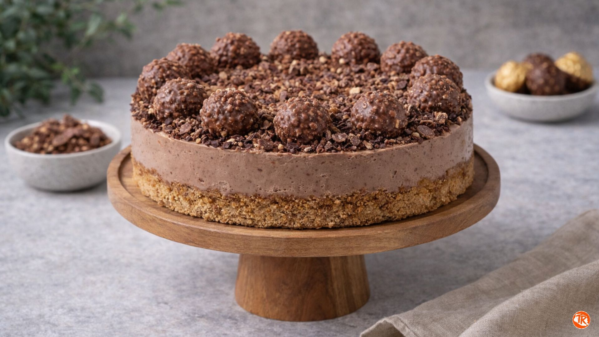 PASTEL FERRERO ROCHER SIN HORNEAR