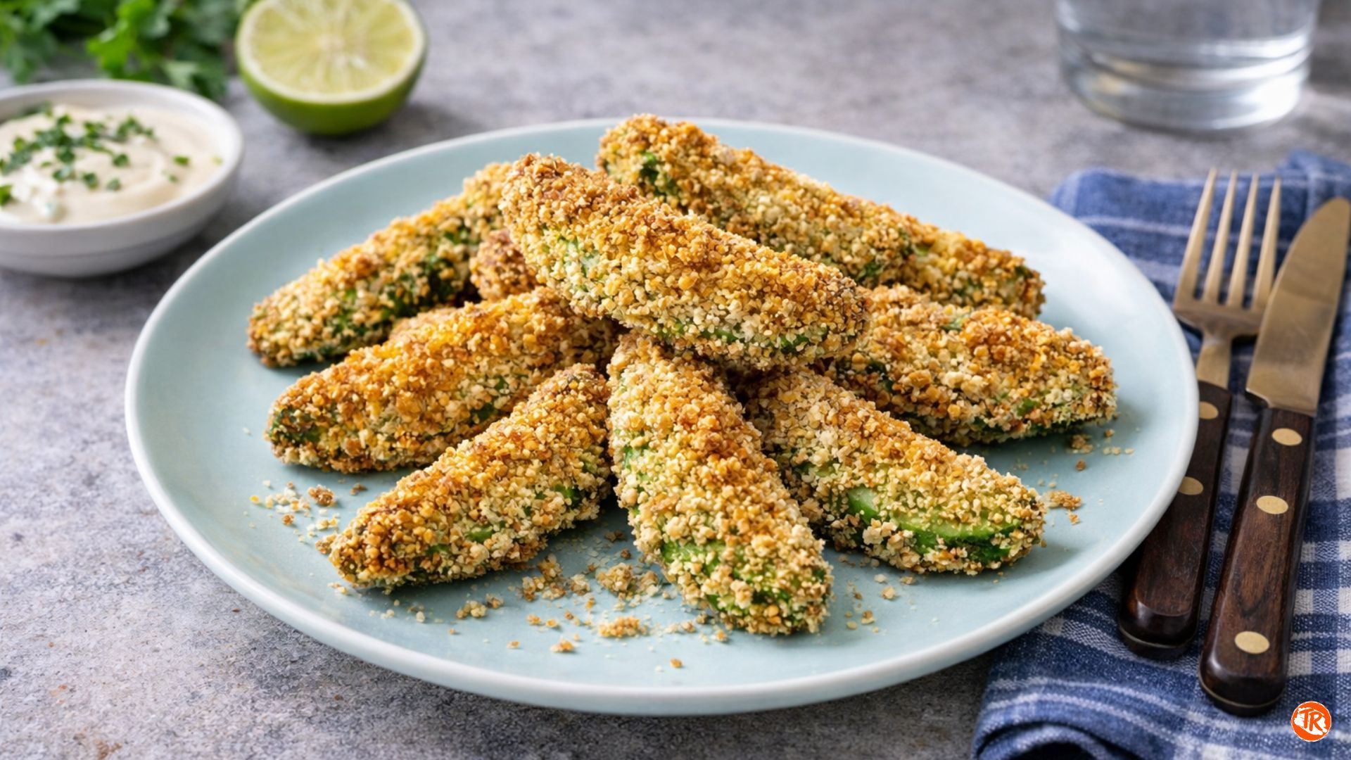 GAJOS CRUJIENTES DE AGUACATE